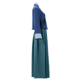 East Palace Saeng Gang Women Blue Outfit Cosplay Costume Outfit Halloween Carnival Suit