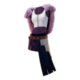 Elbaf Arc Nico Robin Women Purple Outfit Cosplay Costume Outfit Halloween Carnival Suit