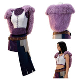 Elbaf Arc Nico Robin Women Purple Outfit Cosplay Costume Outfit Halloween Carnival Suit