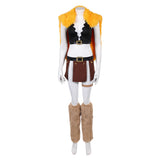 Elbaph Arc Nami Women Black Outfit Cosplay Costume Outfit Halloween Carnival Suit