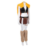 Elbaph Arc Nami Women Black Outfit Cosplay Costume Outfit Halloween Carnival Suit