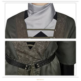Elden Ring Melina Women Gray Hat Robe Cosplay Costume Outfit Halloween Carnival Suit