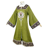 Elden Ring Rya Women Green Outfit Cosplay Costume Outfit Halloween Carnival Suit