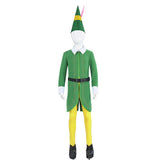 Elf: Buddy's Musical Christmas Buddy Kids Children Green Outfit Cosplay Costume Outfits Halloween Carnival Suit