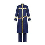 Enrico Pucci Unisex Outfit Cosplay Costume Outfit Halloween Carnival Suit
