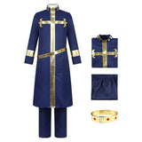 Enrico Pucci Unisex Outfit Cosplay Costume Outfit Halloween Carnival Suit