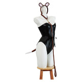 Euphoria Season 3 Cassie Women Black Puppy Outfit Cosplay Costume Outfit Halloween Carnival Suit
