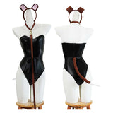 Euphoria Season 3 Cassie Women Black Puppy Outfit Cosplay Costume Outfit Halloween Carnival Suit