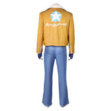 Fatal Fury: City of the Wolves Terry Bogard Yellow Outfit Cosplay Costume Outfits Halloween Carnival Suit