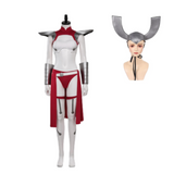 Invincible Universa Women Red Outfit Cosplay Costume Outfit Halloween Carnival Suit