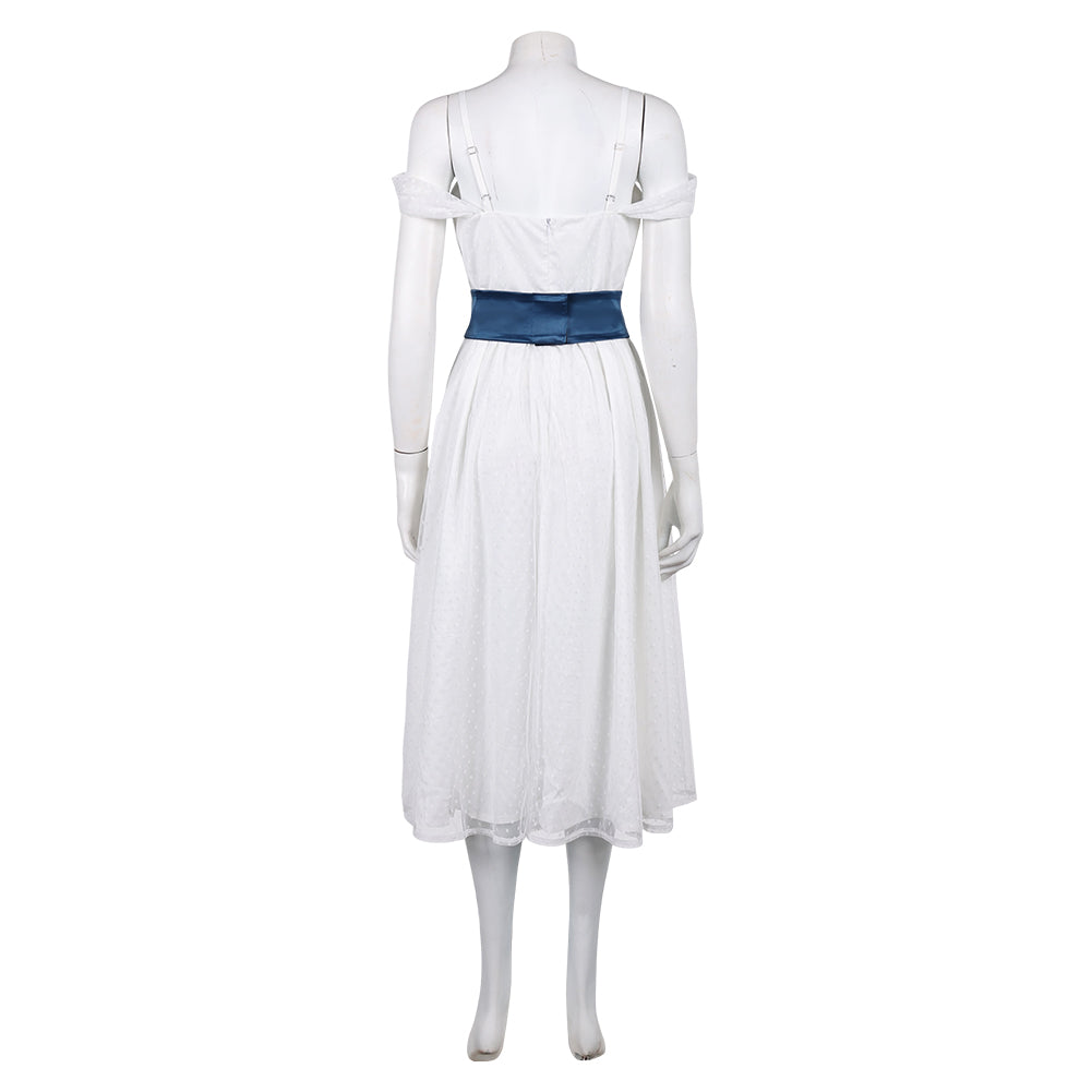 Fear Street: Prom Queen 2025 Lori Granger White Dress Cosplay Costume TrendsinCosplay Fear Street: Prom Queen 2025 Lori Granger White Dress Cosplay Costume TrendsinCosplay