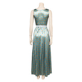 Final Destination: Bloodlines Stefanie Green Dress Cosplay Costume Outfits Halloween Carnival Suit