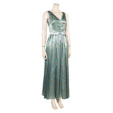 Final Destination: Bloodlines Stefanie Green Dress Cosplay Costume Outfits Halloween Carnival Suit