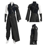 Final Fantasy Cloud Black Outfit Cosplay Costume Outfit Halloween Carnival Suit
