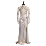 Final Fantasy Cloud Strife White Dress Cosplay Costume Outfit Halloween Carnival Suit