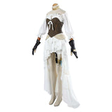 Final Fantasy Ishgard White Dress Outfit Cosplay Costume Outfits Halloween Carnival Suit