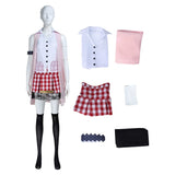 Final Fantasy Lightning Éclair Farron Pink Uniform Outfit Cosplay Costume Outfits Halloween Carnival Suit