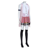 Final Fantasy Lightning Éclair Farron Pink Uniform Outfit Cosplay Costume Outfits Halloween Carnival Suit