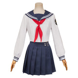 Final Fantasy Tifa Lockhart  White Uniform Dress Cosplay Costume Outfits Halloween Carnival Suit