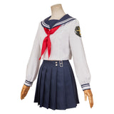 Final Fantasy Tifa Lockhart  White Uniform Dress Cosplay Costume Outfits Halloween Carnival Suit