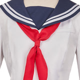Final Fantasy Tifa Lockhart  White Uniform Dress Cosplay Costume Outfits Halloween Carnival Suit