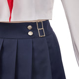 Final Fantasy Tifa Lockhart  White Uniform Dress Cosplay Costume Outfits Halloween Carnival Suit