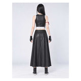 Final Fantasy Tifa Lockhart Women Black Outfit Cosplay Costume Outfit Halloween Carnival Suit