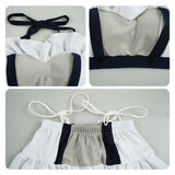 Final Fantasy Tifa Lockhart Women White Swimsuit Cosplay Costume Outfit Halloween Carnival Suit