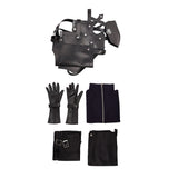 Final Fantasy VII : Advent Children Cloud Black Outfit Cosplay Costume Outfit Halloween Carnival Suit