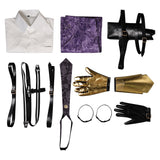 Final Fantasy Vincent Valentine Purple Outfit Cosplay Costume Outfits Halloween Carnival Suit