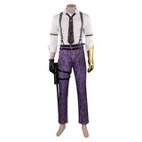 Final Fantasy Vincent Valentine Purple Outfit Cosplay Costume Outfits Halloween Carnival Suit