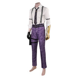 Final Fantasy Vincent Valentine Purple Outfit Cosplay Costume Outfits Halloween Carnival Suit