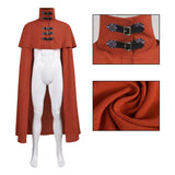 Final Fantasy Vincent Valentine Red Cloak Cosplay Costume Outfit Halloween Carnival Suit