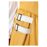 Final Fantasy XVI Game Aerith Gainsborough Women Yellow Dress Cosplay Costume Outfits Halloween Carnival Suit