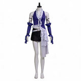 Final Fantasy Yuna Women Purple Outfit Cosplay Costume Outfit Halloween Carnival Suit