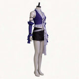 Final Fantasy Yuna Women Purple Outfit Cosplay Costume Outfit Halloween Carnival Suit