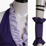 Final Fantasy Yuna Women Purple Outfit Cosplay Costume Outfit Halloween Carnival Suit