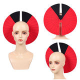 Fire And Ash Varang Red Black Headgear Accessory Cosplay Costume Outfits Halloween Carnival Suit