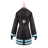 Fire Force 2025 Maki Oze Women Black Outfit Cosplay Costume Outfits Halloween Carnival Suit