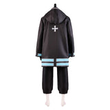 Fire Force 2025 Shinra Kusakabe Top Pants Set Cosplay Costume Outfits Halloween Carnival Suit