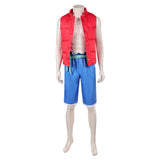 Forgotten Island Raww Red Outfit Cosplay Costume Outfit Halloween Carnival Suit