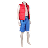 Forgotten Island Raww Red Outfit Cosplay Costume Outfit Halloween Carnival Suit