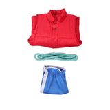 Forgotten Island Raww Red Outfit Cosplay Costume Outfit Halloween Carnival Suit