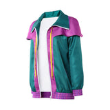 Forgotten Island Risa Women Green Coat Cosplay Costume Outfit Halloween Carnival Suit