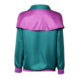 Forgotten Island Risa Women Green Coat Cosplay Costume Outfit Halloween Carnival Suit
