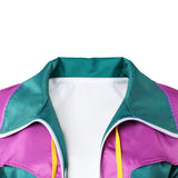 Forgotten Island Risa Women Green Coat Cosplay Costume Outfit Halloween Carnival Suit