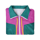 Forgotten Island Risa Women Green Coat Cosplay Costume Outfit Halloween Carnival Suit