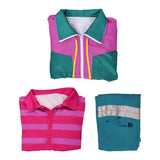 Forgotten Island Risa Women Green Outfit Cosplay Costume Outfit Halloween Carnival Suit