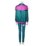 Forgotten Island Risa Women Green Outfit Cosplay Costume Outfit Halloween Carnival Suit