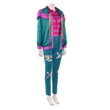 Forgotten Island Risa Women Green Outfit Cosplay Costume Outfit Halloween Carnival Suit